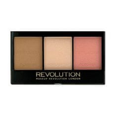 Makeup Revolution ( Ultra Brightening Contour Kit) (Odtenek C01)