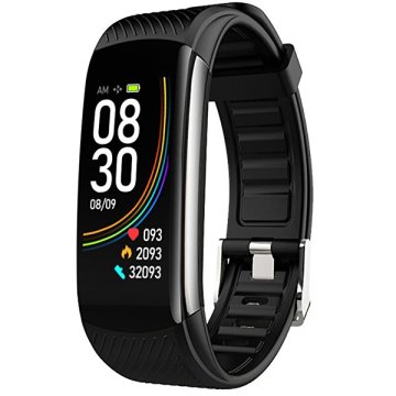Wotchi Fitness tracker s termometrom WT10B - Black