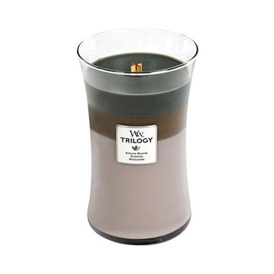 Woodwick Dišeča vaza za sveče Trilogy Cosy Cabin 609,5 g