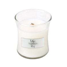 Woodwick Dišeča vaza za sveče Beli teak 85 g