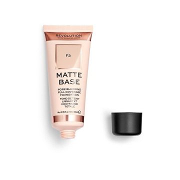 Makeup Revolution Popolnoma neprozoren in matiran make-up (Matte Base Foundation) 28 ml