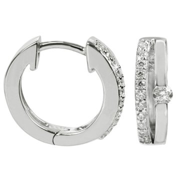 Silver Cat Srebrni uhani s kristali SC120
