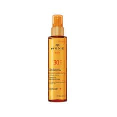 Nuxe Bronasto olje za porjavitev obraza in telesa SPF 30 Sun (Tanning Oil For Face And Body ) 150 ml