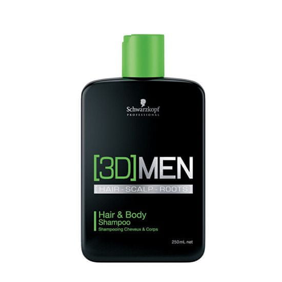 Schwarzkopf Prof. 3D ( Hair & Body Shampoo)