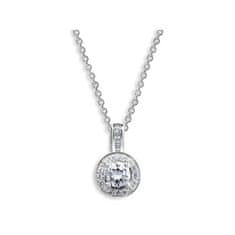 Modesi Očarljiva srebrna ogrlica WAIYS-P (verižica, obesek)