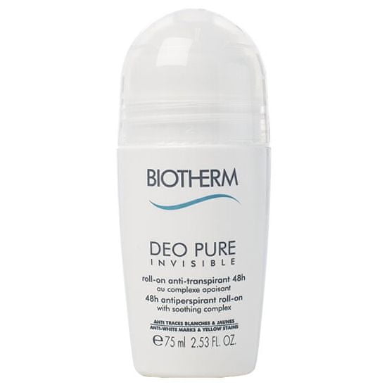 Biotherm 48-urni Deo Pure neviden pomirjujoč antiperspirant (Roll-On) 75 ml