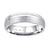 Poročni srebrni prstan Amora za moške in ženske QRALP130M (Obseg 63 mm)