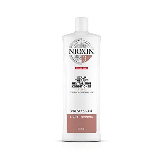 Nioxin Skin Revitalizer za globo obarvan rahlo redčenje las System 3 (Conditioner System 3 )