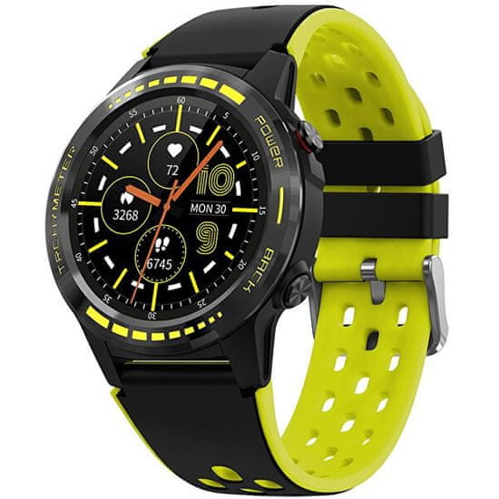 Wotchi GPS Smartwatch W70Y s kompasom, barometrom a višinometrom - Yellow