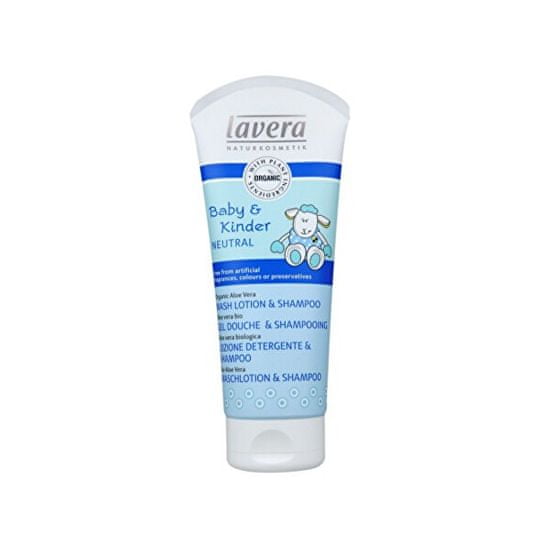 Lavera Baby & Kinder Neutral šampon za Tělo in lase (Wash Lotion & Shampoo) 200 ml