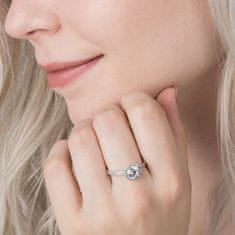 Pandora Bleščeči srebrni prstan 196250CZ (Obseg 56 mm)