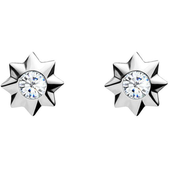 Preciosa Simpatični srebrni uhani Orion 5249 00