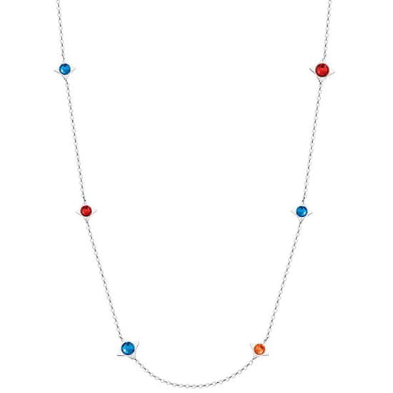 Preciosa Jeklena ogrlica z zvezdicami Gemini 7337 70