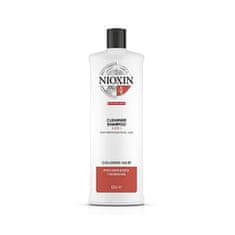 Nioxin System 4 (Shampoo Clean ser System 4 ) Fino barvno redčenje las (Neto kolièina 1000 ml)