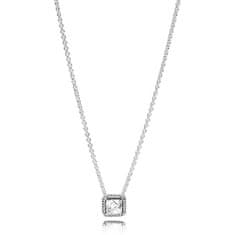 Pandora Luksuzna ogrlica z bleščečim obeskom 396241CZ-45