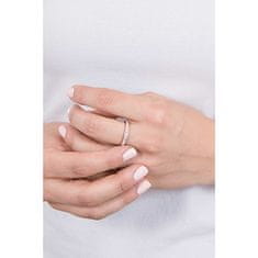 Morellato Bronast prstan s kristali Love Rings SNA40 (Obseg 52 mm)