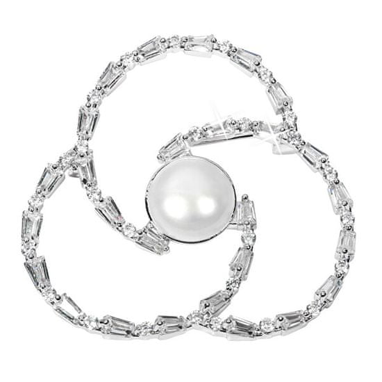 JwL Luxury Pearls Biserna broška s šamponom JL0519
