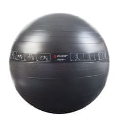 Vidaxl Pure2Improve Žoga za vadbo, 75 cm, črna