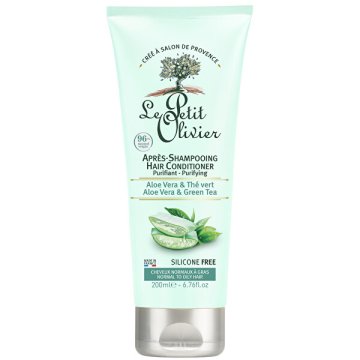 Le Petit Olivier Čistilni balzam Aloe Vera za normalno in hitro mazanje las in (Conditioner) 200 ml