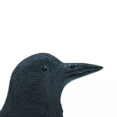 Greatstore Ubbink figurica krokarja, črna, 27 cm, 1382523