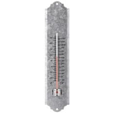 Greatstore Esschert Design Stenski termometer, cink, 30 cm, OZ10