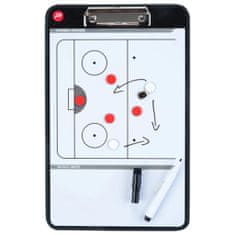 Vidaxl Pure2Improve Dvostranska tabla za trening hokeja na ledu, 35x22cm