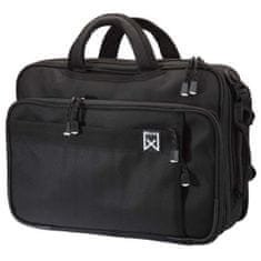 Vidaxl Willex Večnamenska pisarniška torba za kolo, 15 L, črna, 12001