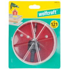 Greatstore wolfcraft bimetalna žaga za luknje, 152 mm, rdeča, 5498000
