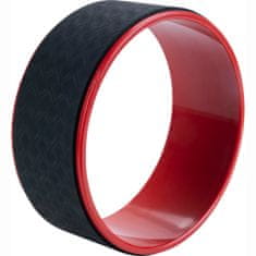 Vidaxl Pure2Improve Yoga Wheel, 30 cm, črna in rdeča
