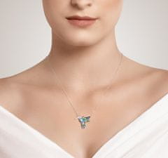 Preciosa Lepa ogrlica Hummingbird Nežni dragulj 5290 70