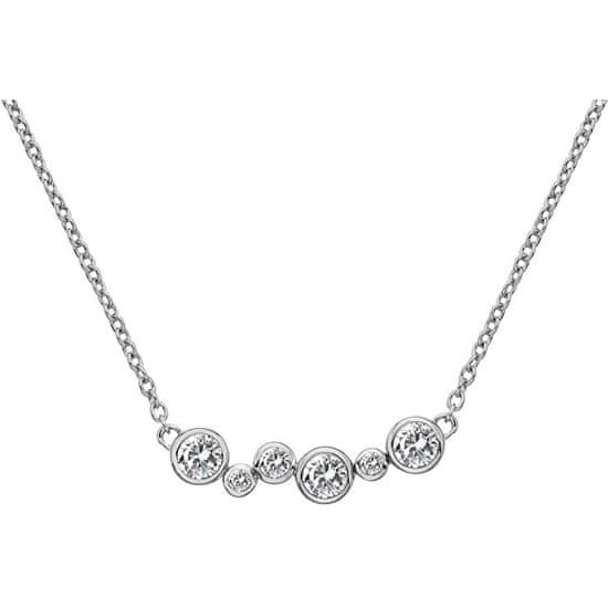Hot Diamonds Srebrna ogrlica z diamantno nežno DN147