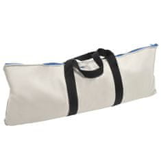Vidaxl Napihljiva gimnastična podloga s tlačilko 100x100x15 cm zelena
