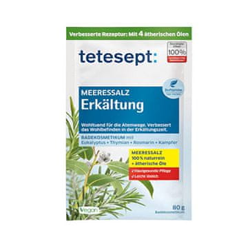 TETESEPT Zdrava sol za kopel Hladno 80 g