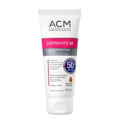 ACM Obarvana zaščitna krema SPF 50+ Dépiwhite M (Tinted Protective Cream) 40 ml