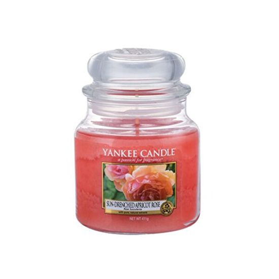 Yankee Candle Aromatična srednje sveča marelična vrtnica s soncem 411 g