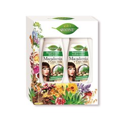 Bione Cosmetics Darilni set za nego las Macadamia + Coco Milk