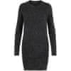 Ženska obleka VMDOFFY 10215523 Black MELANGE (Velikost S)