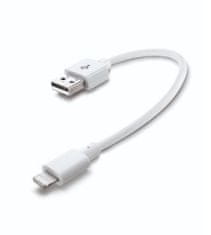 CellularLine USB kabel, Lightning konektor, kratek, 15 cm