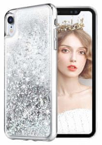 Ovitek Samsung Galaxy A51, silikonski, prozoren, z bleščicami