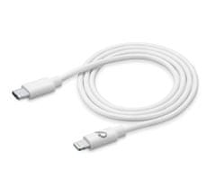 CellularLine USBC-C na MFI kabel 1,2m, bel