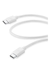 CellularLine USB kabel, USB-C USB-C, 60cm, bel