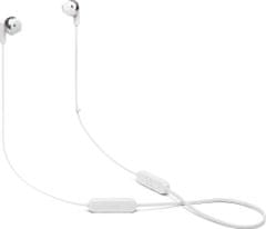 JBL Tune 215BT Bluetooth slušalke, bele - odprta embalaža