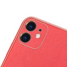Dux Ducis Yolo usnje ovitek za iPhone 12 mini, rdeč