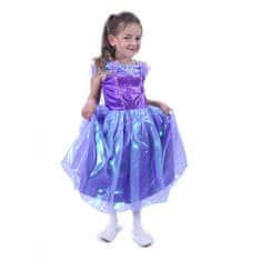 Rappa Otroški kostum vijolična princesa (S)