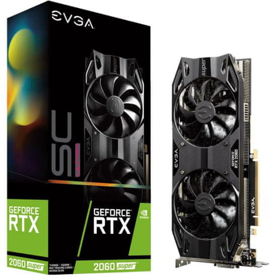 EVGA SC Ultra Gaming GeForce RTX 2060 SUPER grafična kartica, 8 GB GDDR6
