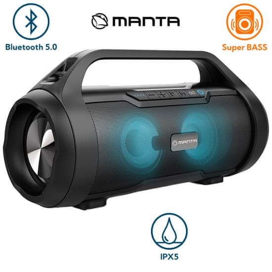Manta Boombox SPK215 Bluetooth zvočnik, 30 W
