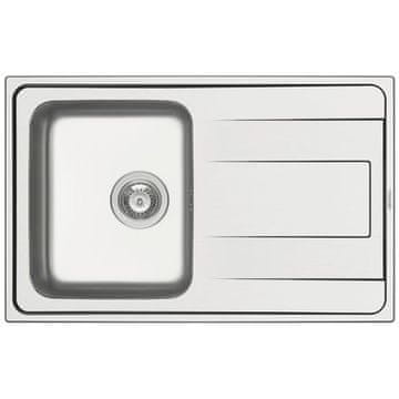 PYRAMIS Kuhinjsko korito iz nerjavečega jekla ALEA 79 x 50 1B 1D (107.154.501)