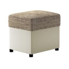 nabbi Tabure T2 - kapučino / bež