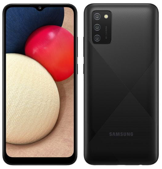 Samsung Galaxy A02s mobilni telefon, 3GB/32GB, črn