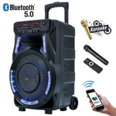 SPK5033 karaoke zvočni sistem, Bluetooth 5.0, Disco LED lučke